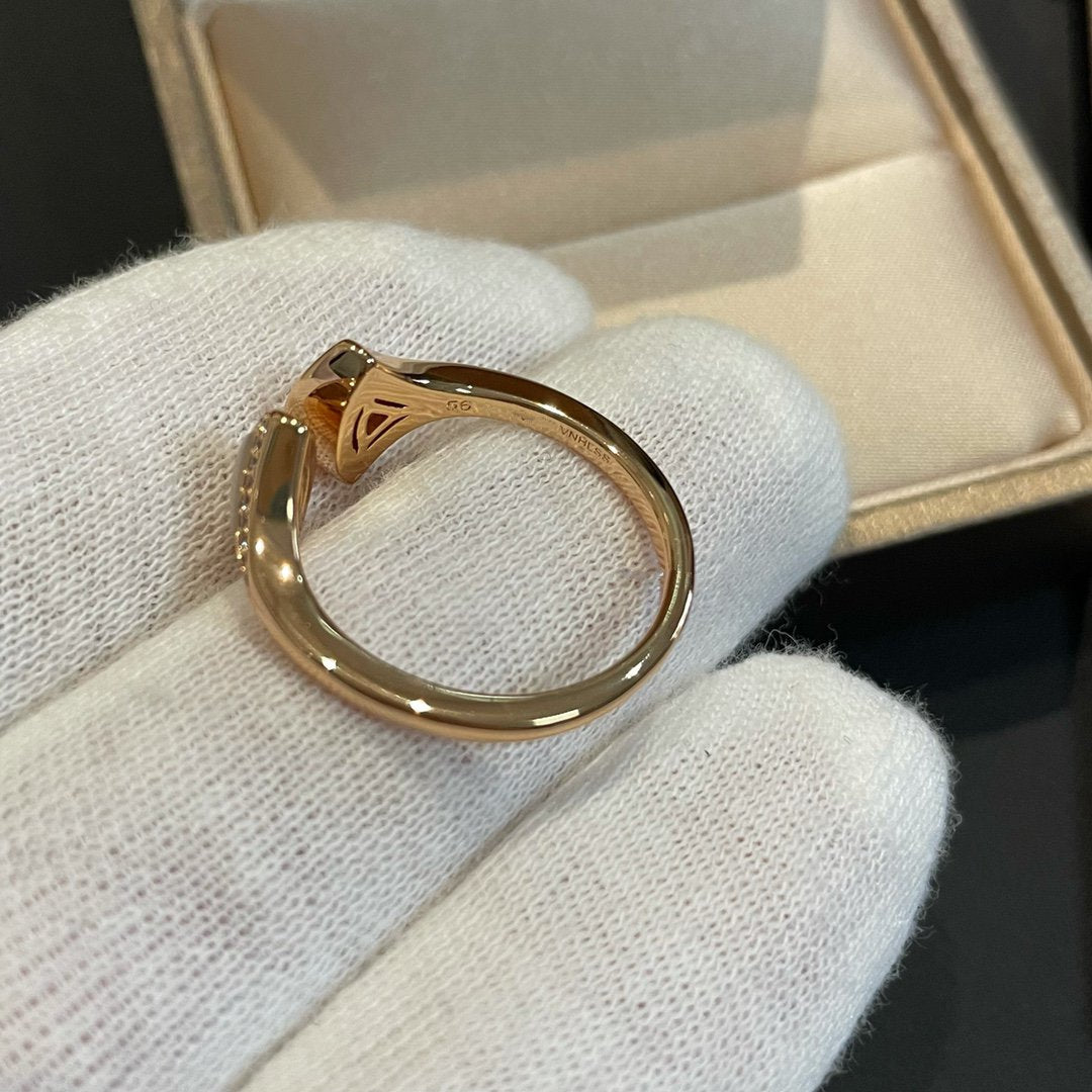 [Glow Muse]DREAM MOP DIAMOND OPEN RING