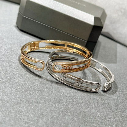 [Glow Muse]MOVE 10TH PAVED DIAMOND BRACELET
