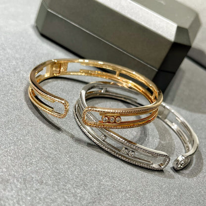 [Glow Muse]MOVE 10TH PAVED DIAMOND BRACELET