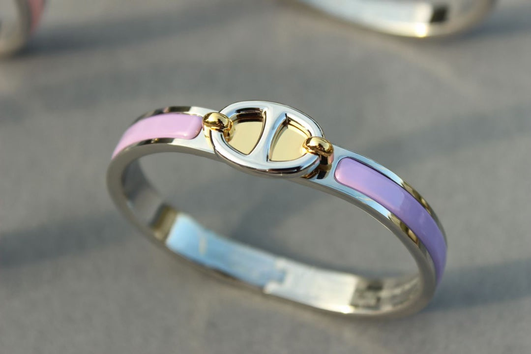 [Glow Muse]CLIC CHAINE SILVER BRACELET