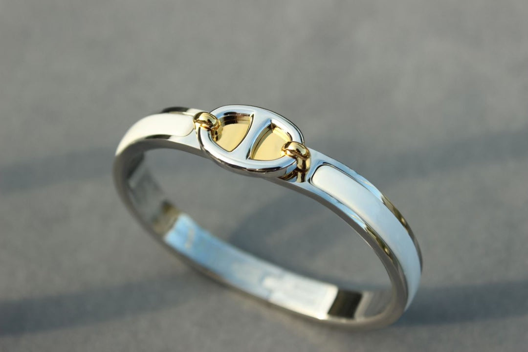 [Glow Muse]CLIC CHAINE SILVER BRACELET