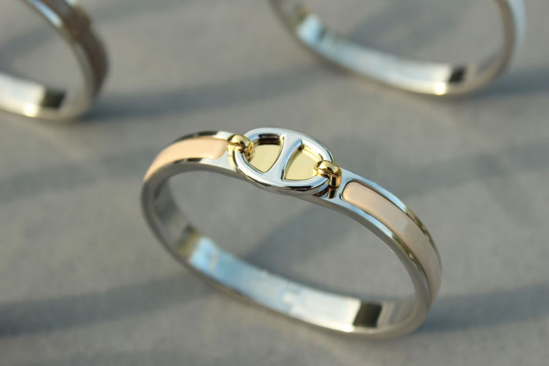 [Glow Muse]CLIC CHAINE SILVER BRACELET