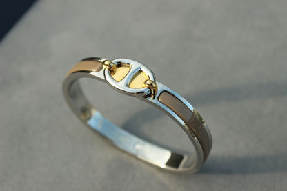 [Glow Muse]CLIC CHAINE SILVER BRACELET