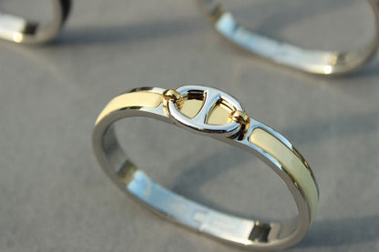 [Glow Muse]CLIC CHAINE SILVER BRACELET