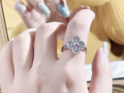 [Glow Muse]CLOVER DIAMOND RING