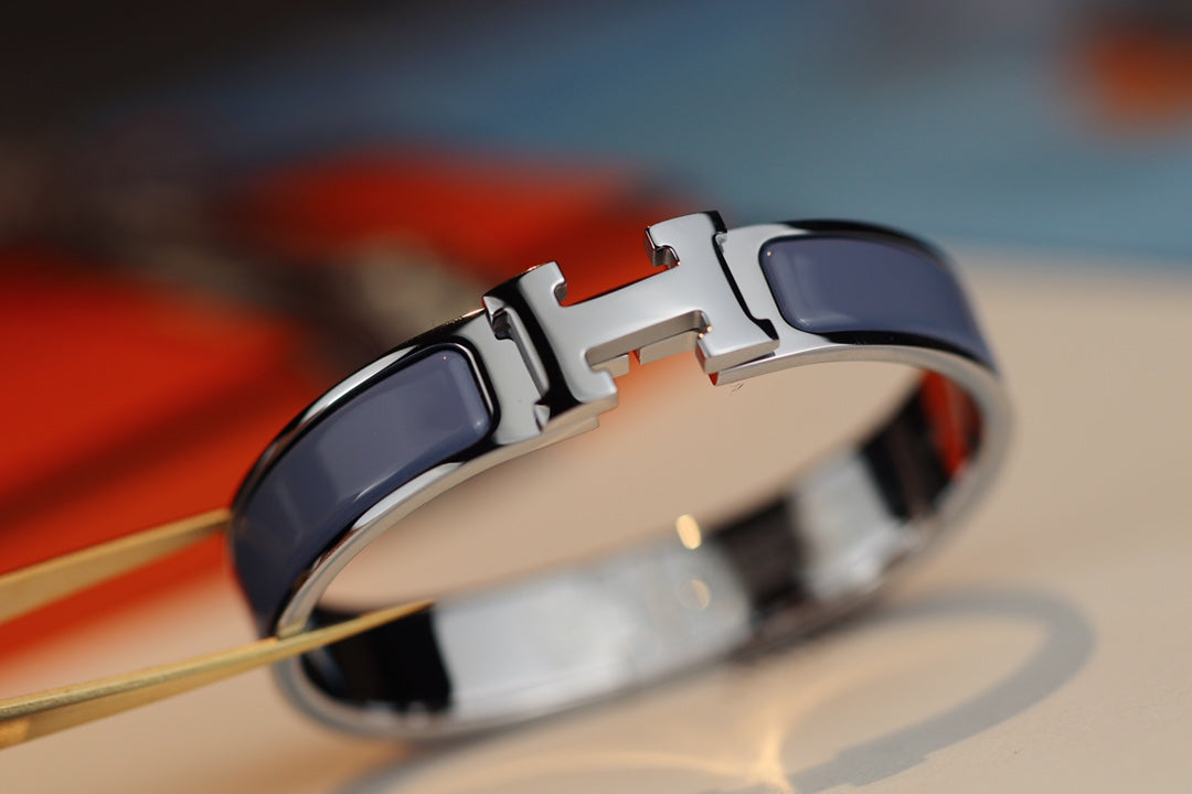 [Glow Muse]H BRACELET 12MM BLUE GRAY