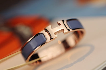 [Glow Muse]H BRACELET 12MM BLUE GRAY