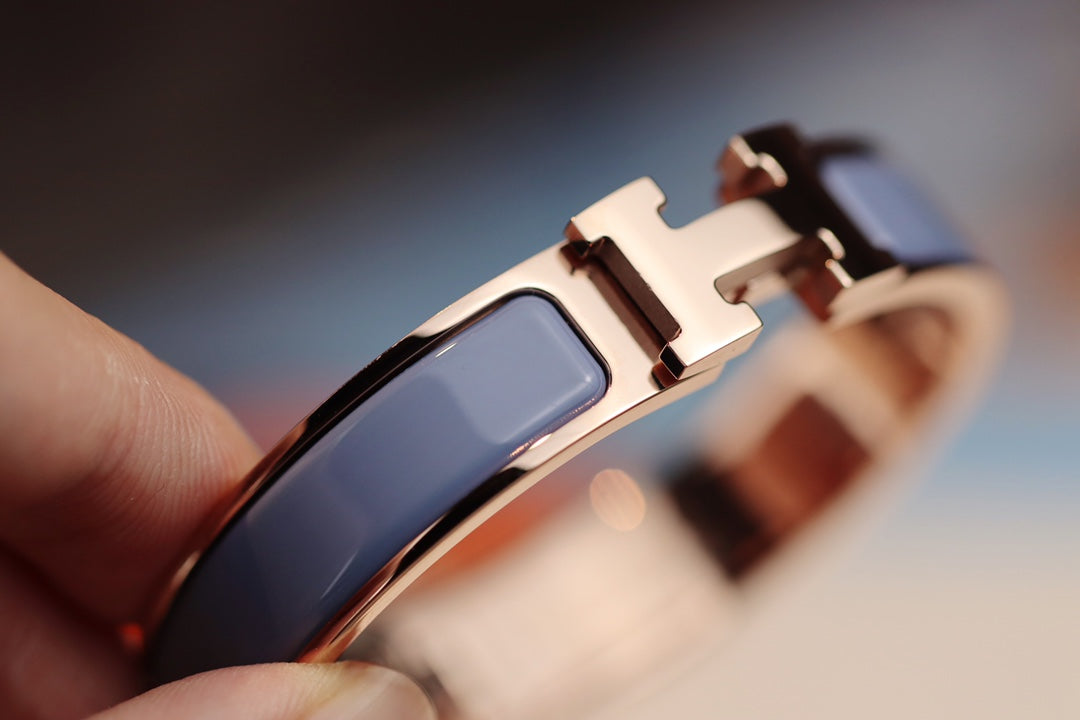 [Glow Muse]H BRACELET 12MM BLUE GRAY