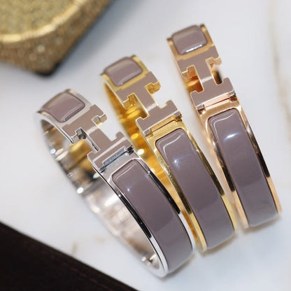 [Glow Muse]H BRACELET 12MM BROWN