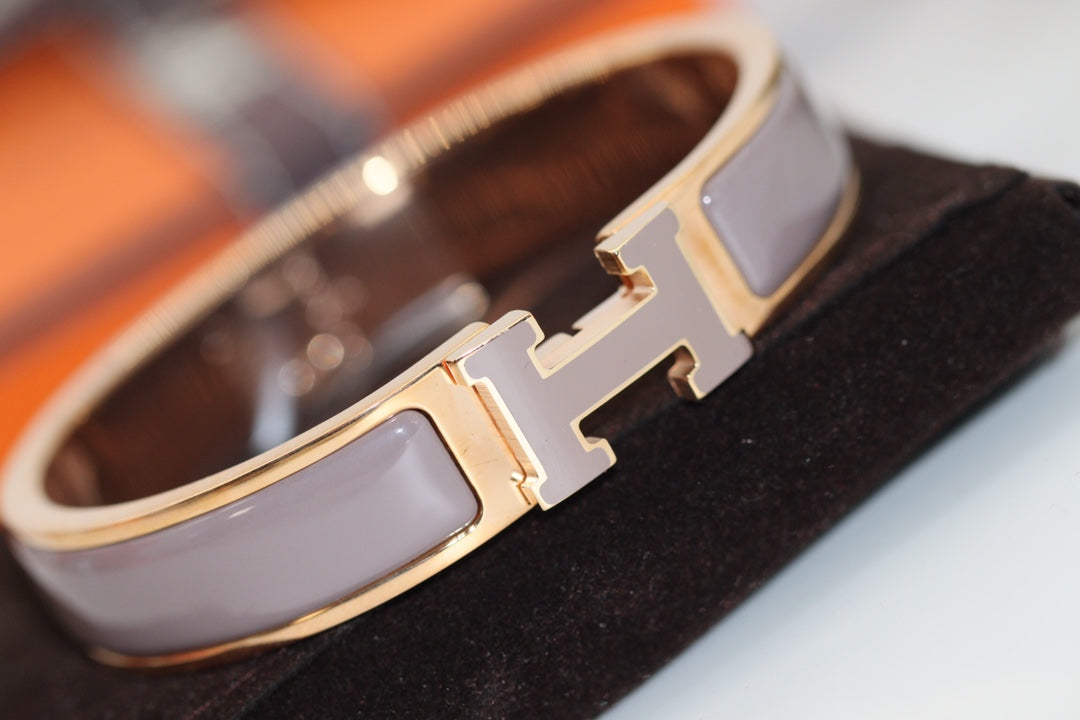 [Glow Muse]H BRACELET 12MM BROWN
