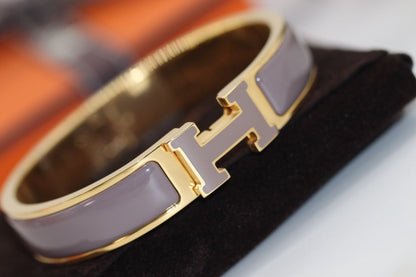 [Glow Muse]H BRACELET 12MM BROWN