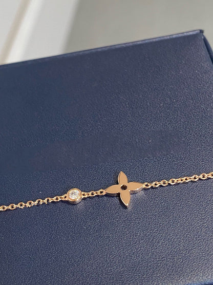[Glow Muse]STAR DIAMOND PINK GOLD BRACELET