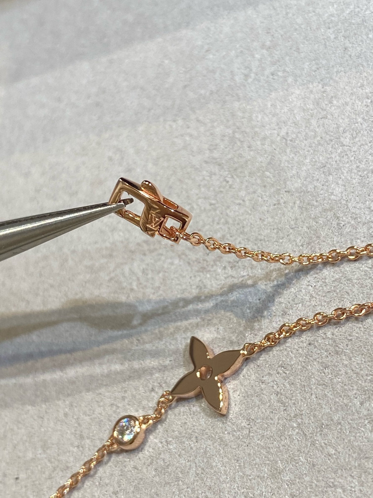 [Glow Muse]STAR DIAMOND PINK GOLD BRACELET