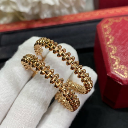 [Glow Muse]CLASH LARGE HOOP EARRINGS