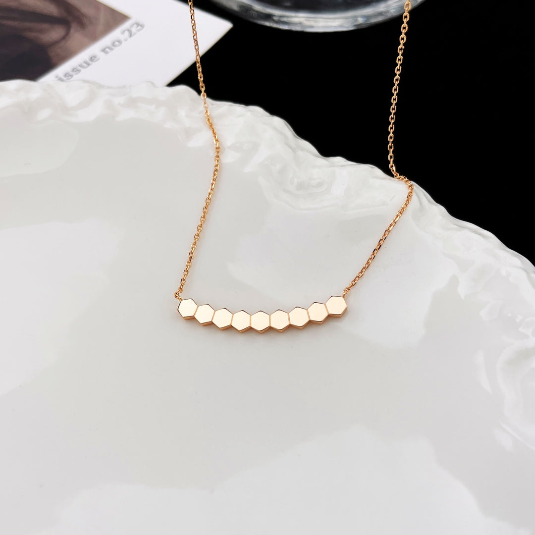 [Glow Muse]BEE MY LOVE DIAMOND NECKLACE