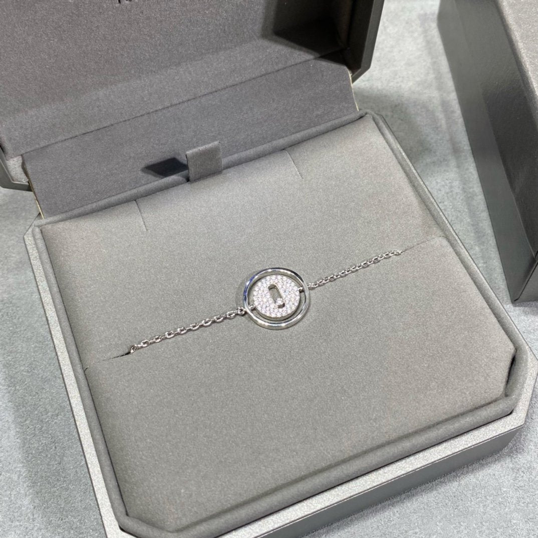 [Glow Muse]Demo MOVE DIAMOND PAVED BRACELET