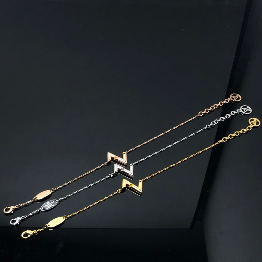 [Glow Muse]VOLT LV LOGO BRACELET