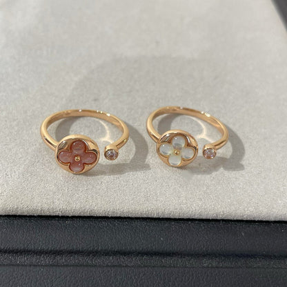 [Glow Muse]SUN 1 DIAMOND PINK MOP RING