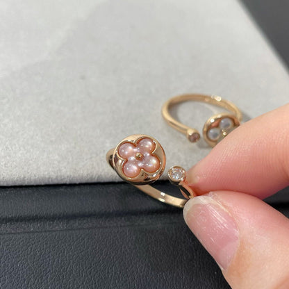 [Glow Muse]SUN 1 DIAMOND PINK MOP RING