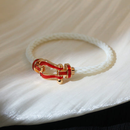 [Glow Muse]FORCE 10 WHITE TEXTILE DIAMOND PAVED