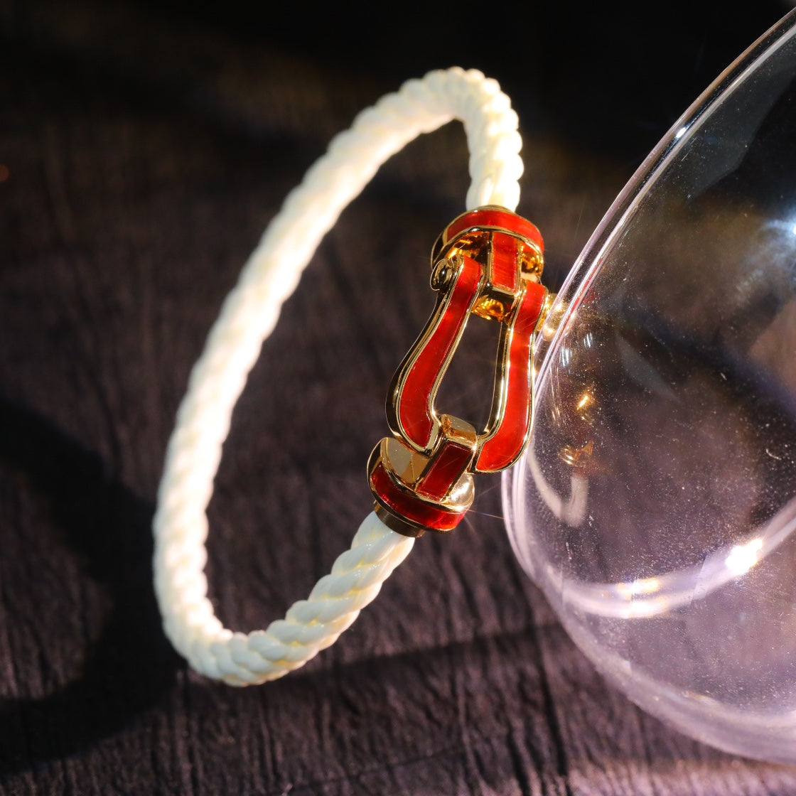 [Glow Muse]FORCE 10 WHITE TEXTILE DIAMOND PAVED