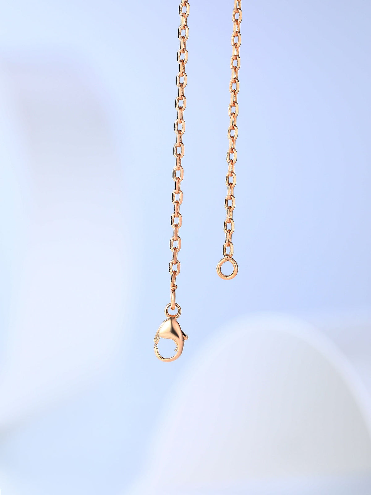 [Glow Muse]H CAGE PINK GOLD NECKLACE