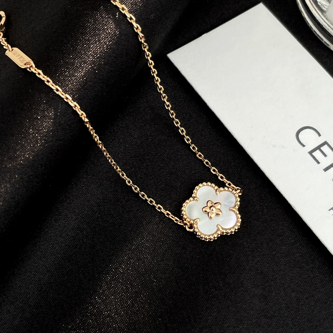 [Glow Muse]LUCKY SPRING ROSE GOLD MOP BRACELET