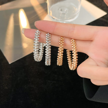[Glow Muse]CLASH HOOP EARRINGS
