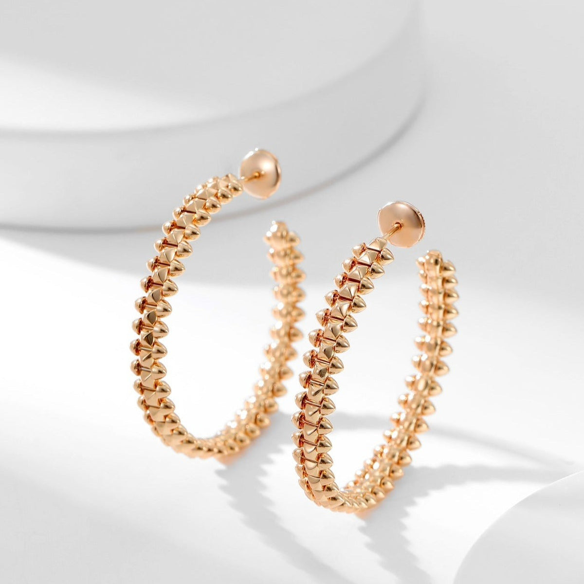 [Glow Muse]CLASH HOOP EARRINGS
