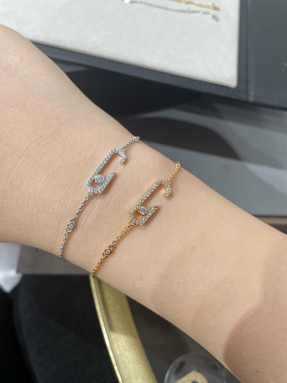 [Glow Muse]BABY MOVE DIAMOND BRACELET