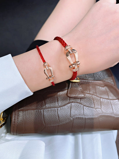 [Glow Muse]FORCE 10 HALF DIAMOND PINK GOLD RED CORDERI LARGE AND MEDIUM MODEL