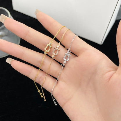 [Glow Muse]FORCE 10 FULL DIAMOND BUCKLE CHAIN LINK MINI MODEL