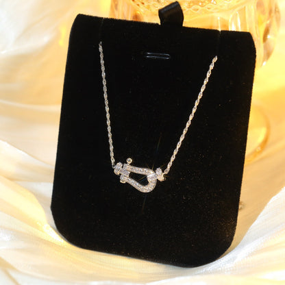 [Glow Muse]FORCE 10 DIAMOND SILVER NECKLACE MINI MODEL