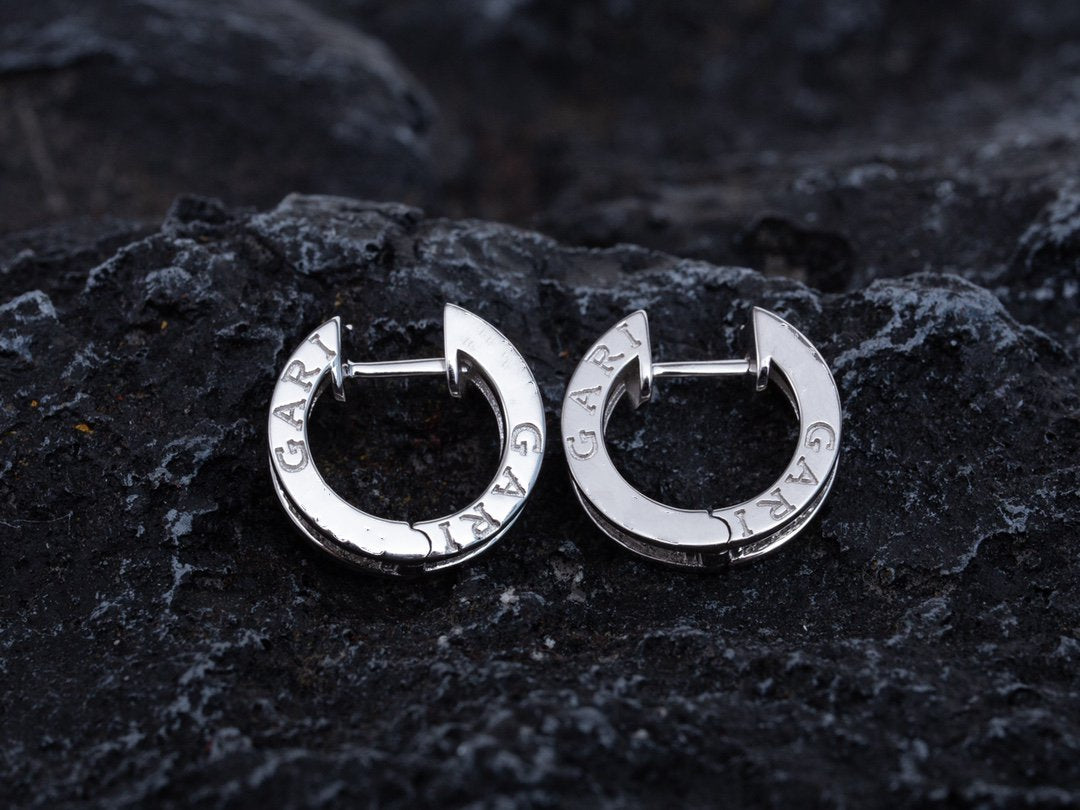 [Glow Muse]ZERO 1 MINI SILVER DIAMOND EARRINGS