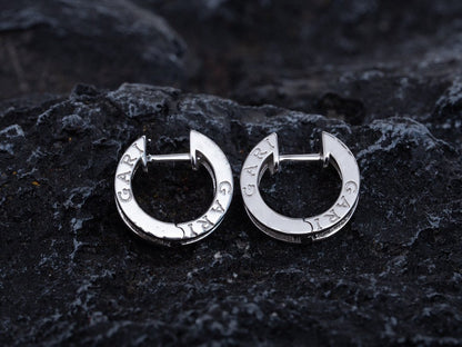 [Glow Muse]ZERO 1 MINI SILVER DIAMOND EARRINGS