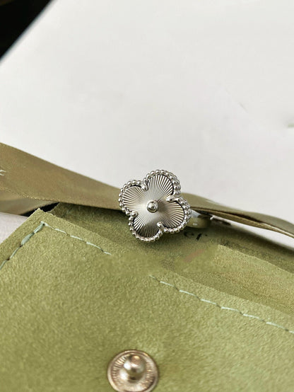 [Glow Muse]CLOVER SILVER RING