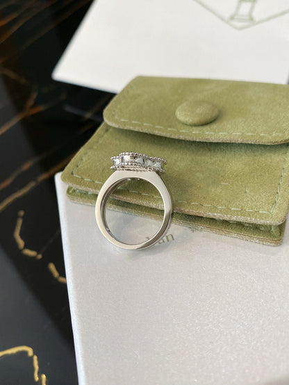 [Glow Muse]CLOVER SILVER RING