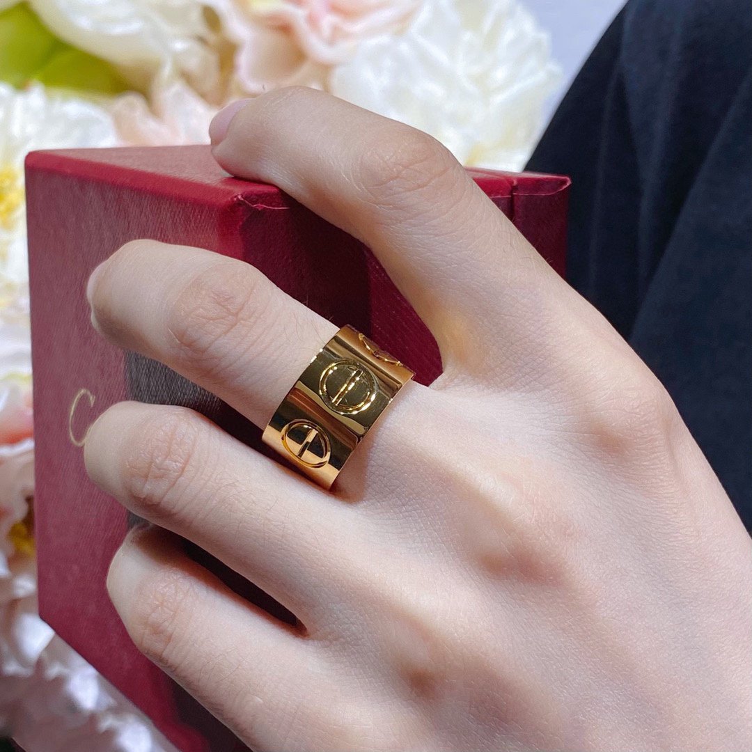 [Glow Muse]LOVE 11MM LARGE RING