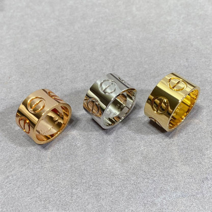 [Glow Muse]LOVE 11MM LARGE RING