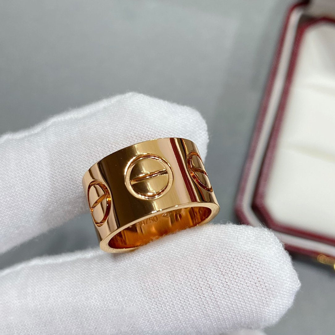 [Glow Muse]LOVE 11MM LARGE RING