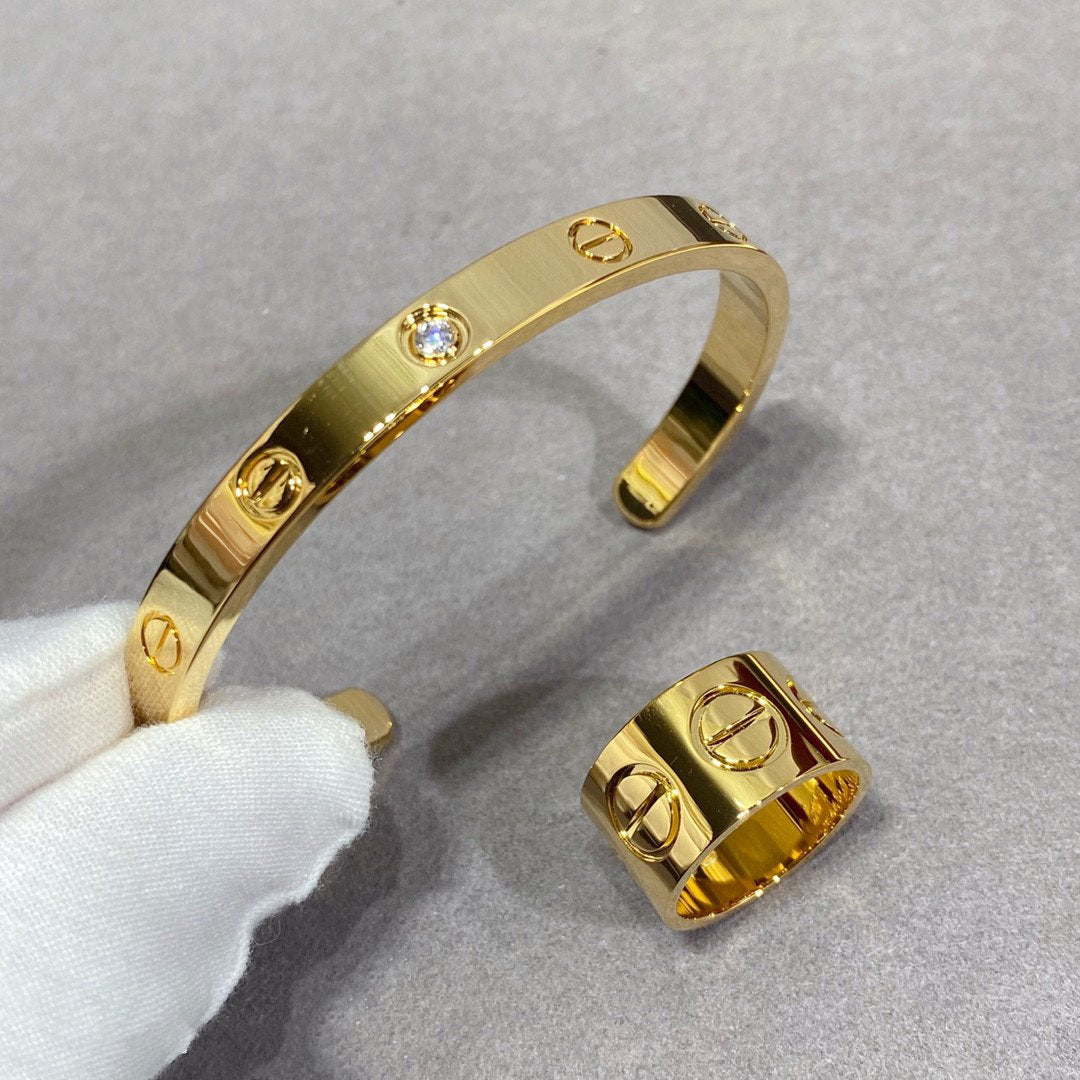 [Glow Muse]LOVE 11MM LARGE RING