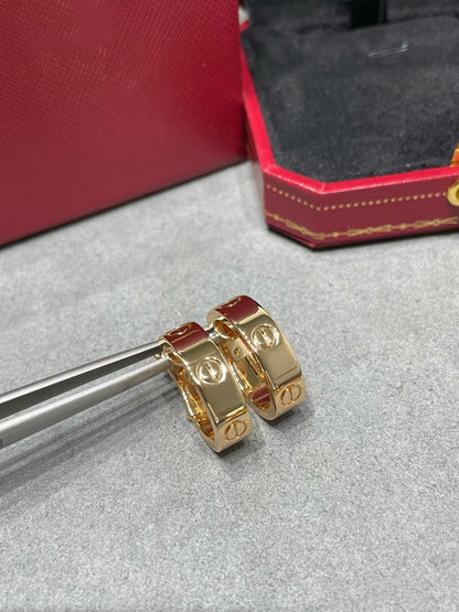 [Glow Muse]LOVE 5.5MM EARRINGS
