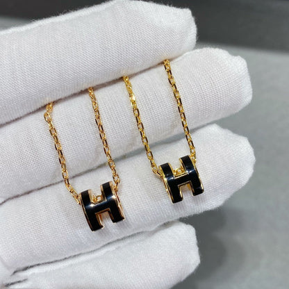 [Glow Muse]MINI POP H NECKLACE