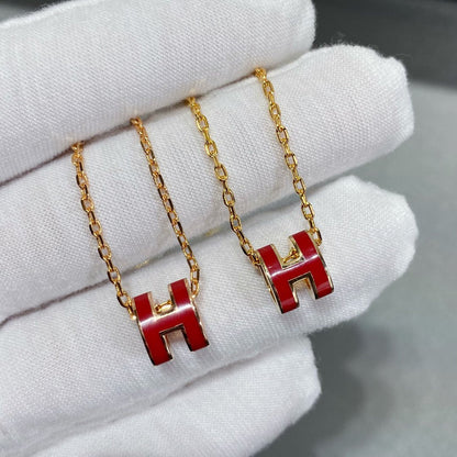 [Glow Muse]MINI POP H NECKLACE