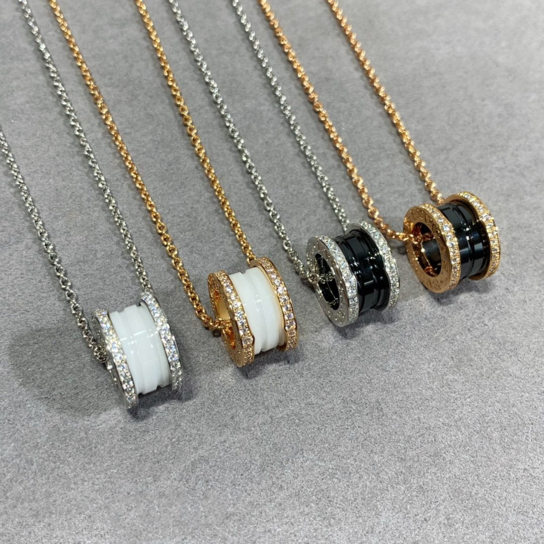 [Glow Muse]ZERO 1 DIAMOND CERAMIC NECKLACE