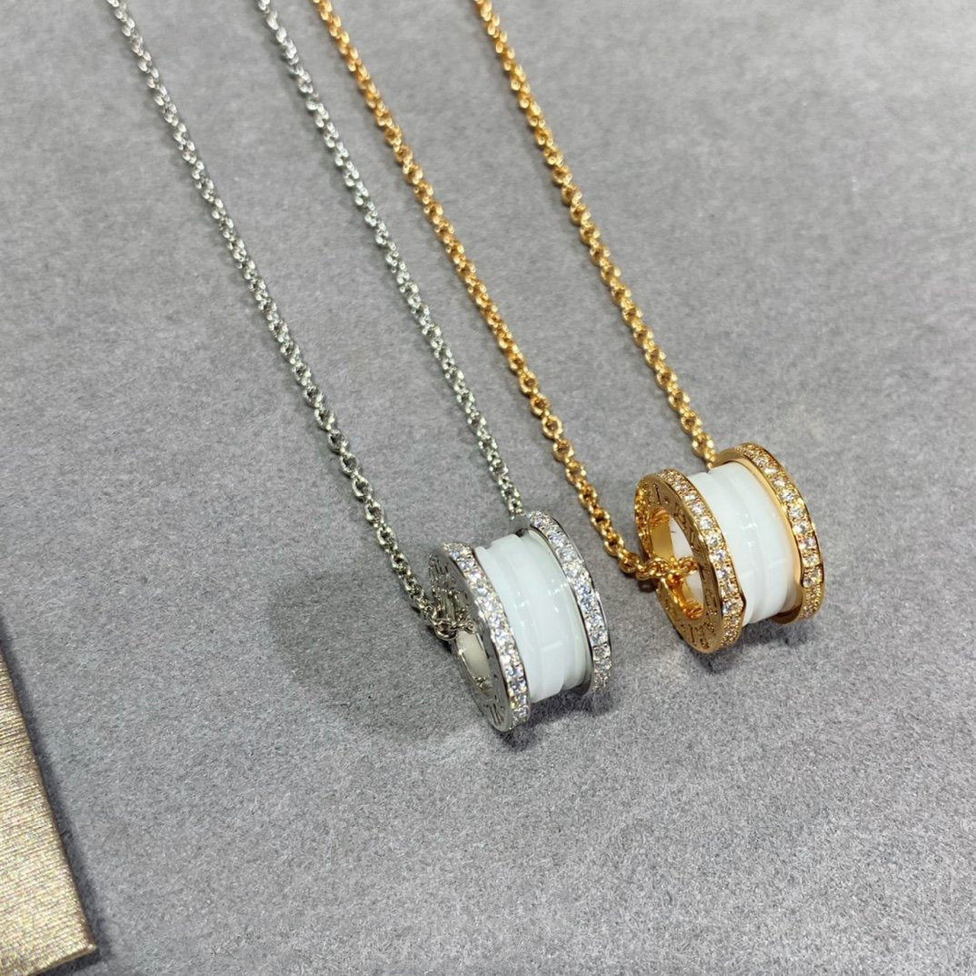 [Glow Muse]ZERO 1 DIAMOND CERAMIC NECKLACE