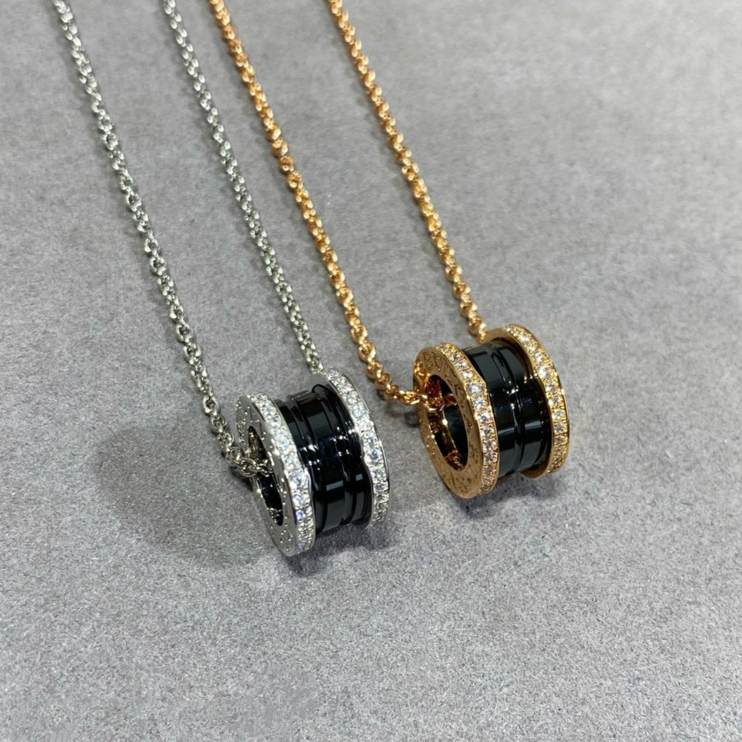 [Glow Muse]ZERO 1 DIAMOND CERAMIC NECKLACE