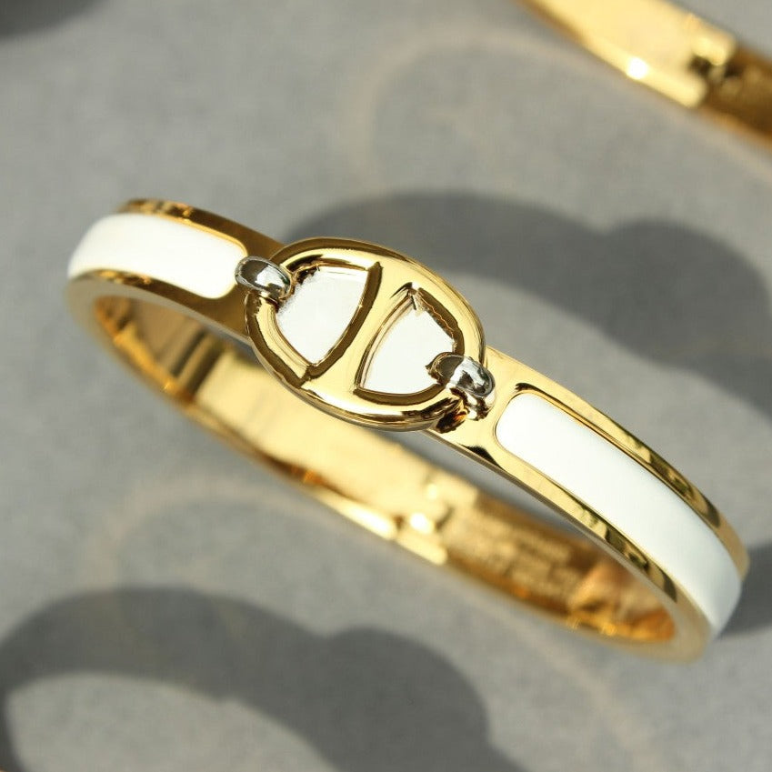 [Glow Muse]CLIC CHAINE GOLD BRACELET