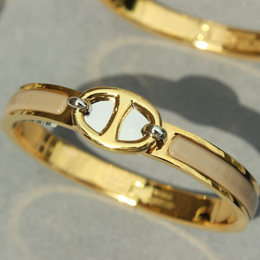 [Glow Muse]CLIC CHAINE GOLD BRACELET