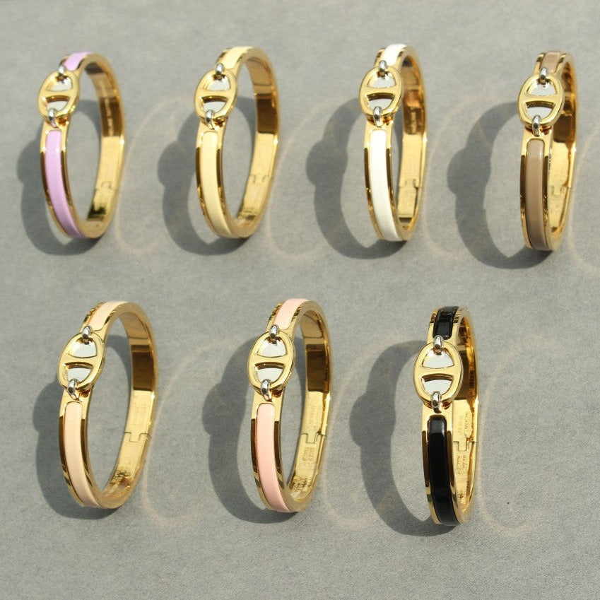 [Glow Muse]CLIC CHAINE GOLD BRACELET